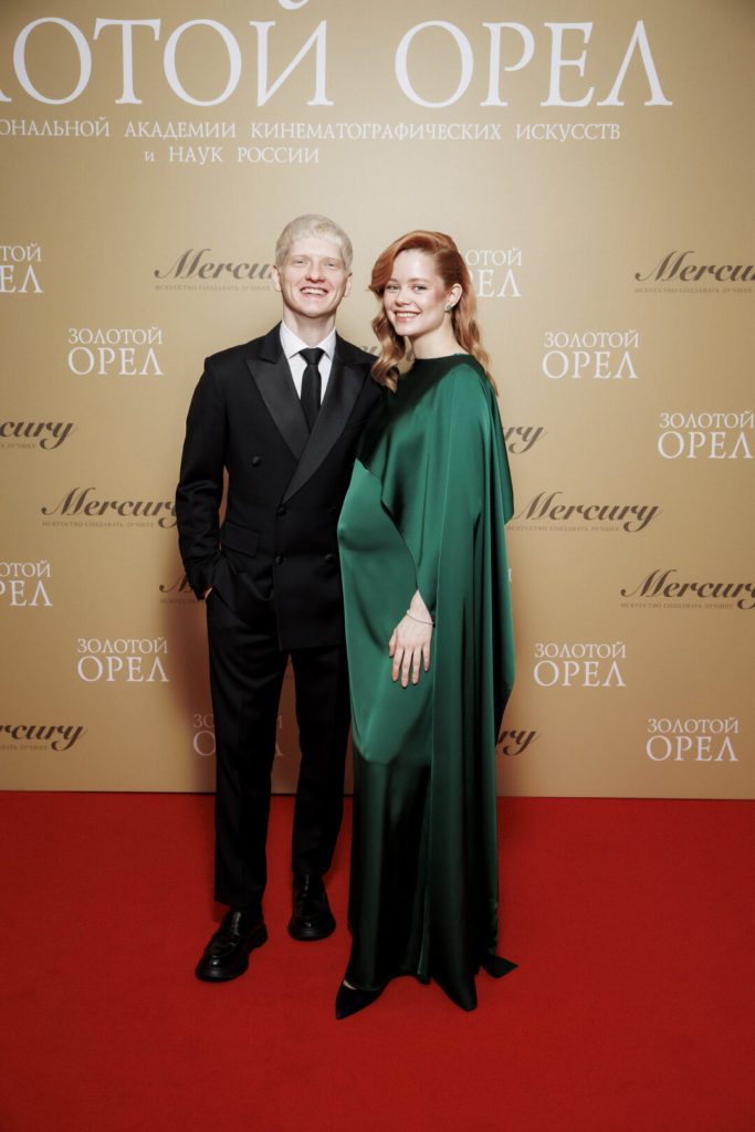 Святослав Рогожан и Мила Ершова в Luspoyt и украшениях Mercury из коллекций Color и Classic